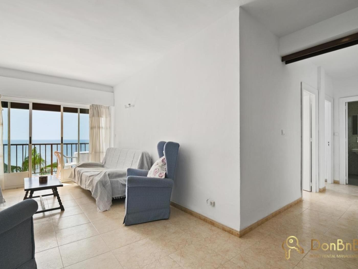 Apartamento Con Piscina En La Primera Linea De Playa De 丰希罗拉 客房 照片