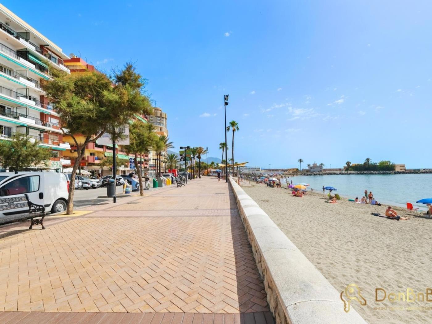 Apartamento Con Piscina En La Primera Linea De Playa De 丰希罗拉 客房 照片