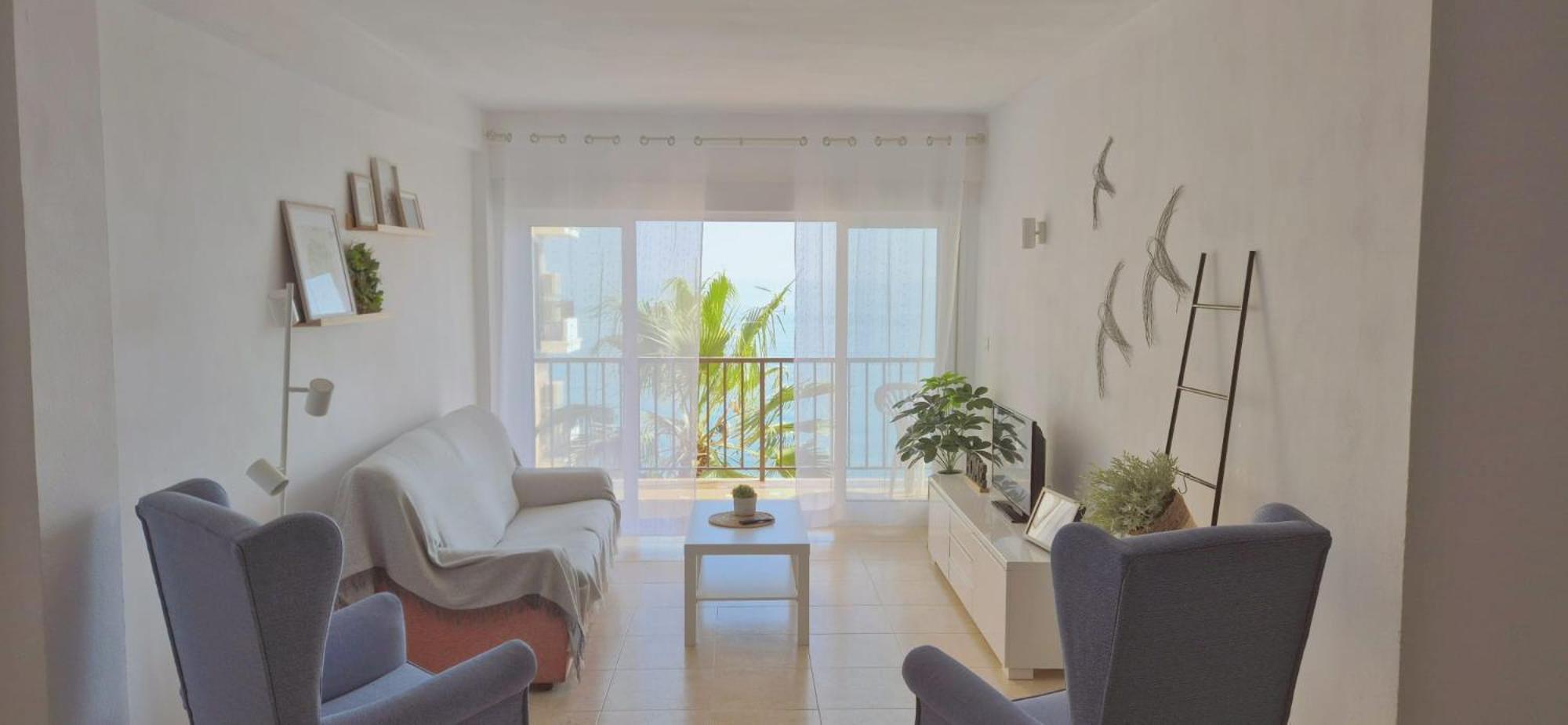 Apartamento Con Piscina En La Primera Linea De Playa De 丰希罗拉 外观 照片