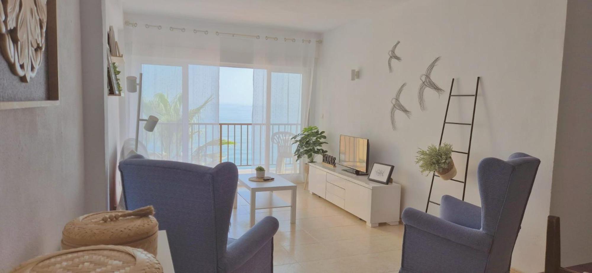 Apartamento Con Piscina En La Primera Linea De Playa De 丰希罗拉 外观 照片